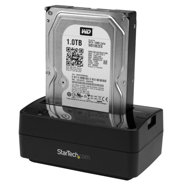 StarTech.com Single Bay USB 3.1 / eSATA naar SATA HDD Docking Station, USB 3.1 (10 Gbps) Hard Drive Dock, Externe 2.5/3.5" SATA - Afbeelding 6