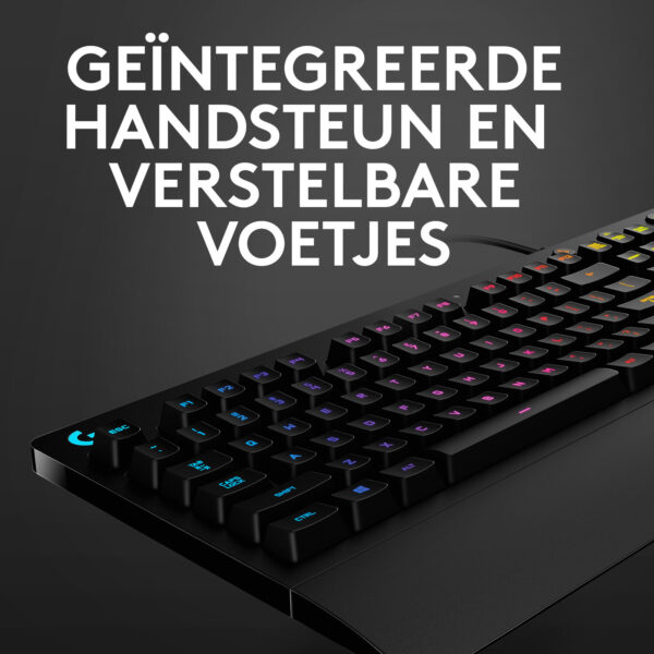 Logitech G G213 Prodigy toetsenbord Gamen USB QWERTZ Duits Zwart - Afbeelding 6