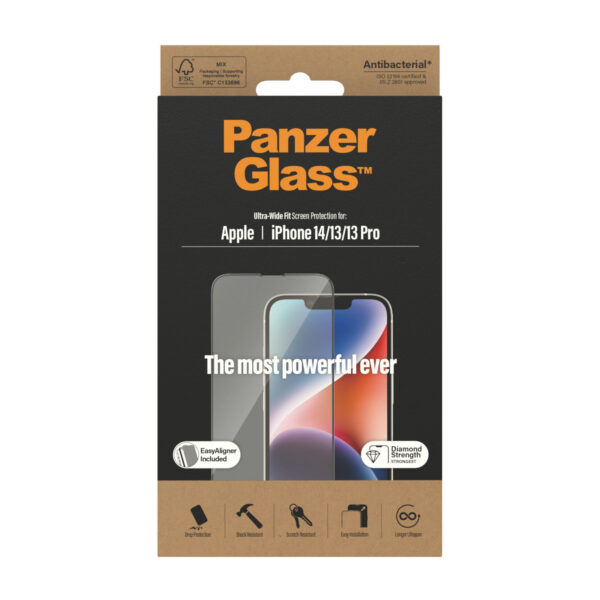 PanzerGlass Ultra-Wide Fit Apple iPhone Doorzichtige schermbeschermer 1 stuk(s) - Afbeelding 3