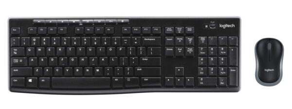 Logitech Wireless Combo MK270 toetsenbord Inclusief muis Universeel RF Draadloos QWERTY Scandinavisch Zwart - Afbeelding 3