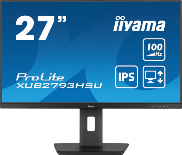 iiyama ProLite XUB2793HSU-B7 computer monitor 68,6 cm (27") 1920 x 1080 Pixels Full HD LED Zwart