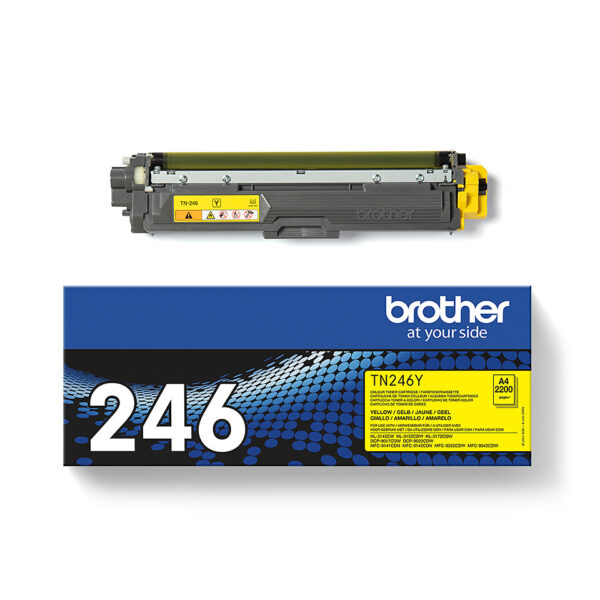 Brother TN-246Y tonercartridge 1 stuk(s) Origineel Geel - Afbeelding 4