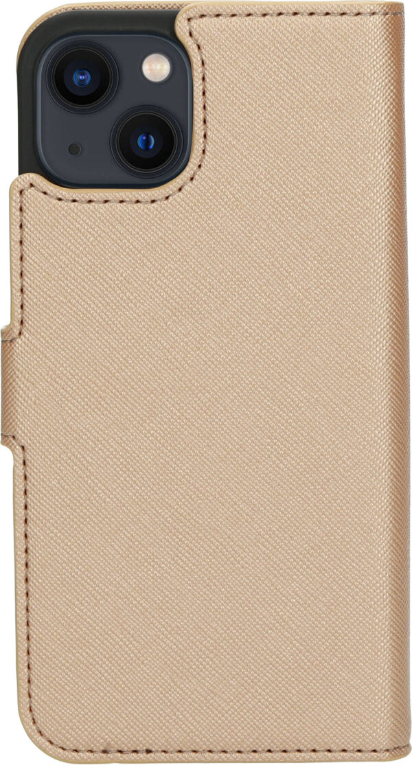 Mobiparts Saffiano Wallet Case Apple iPhone 13 Copper - Afbeelding 5