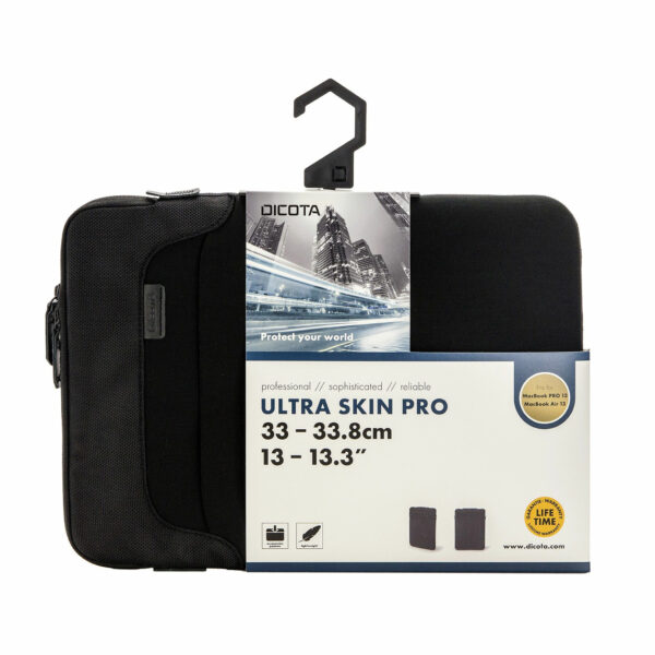 DICOTA Ultra Skin PRO 33,8 cm (13.3") Opbergmap/sleeve Zwart - Afbeelding 3