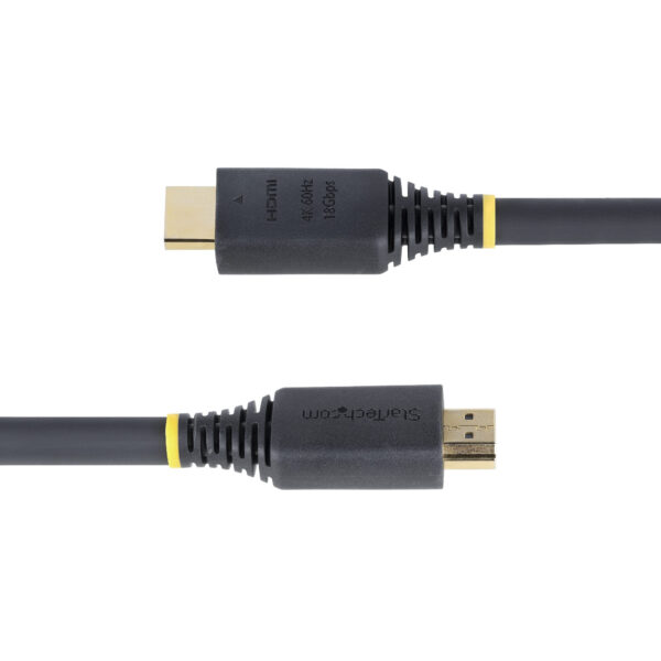 StarTech.com 5m Premium Gecertificeerde High Speed HDMI Kabel, 4K 60Hz/1440p 144Hz, HDR10/HDCP 2.2/ARC, 18Gbps, UHD HDMI 2.0 Kab - Afbeelding 4