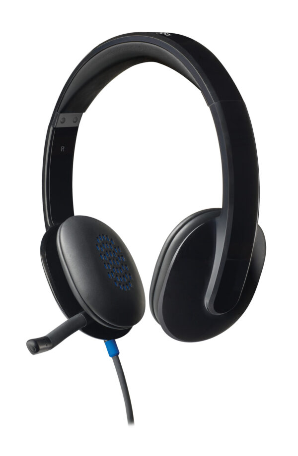 Logitech H540 USB Computer Headset Met high-definition geluid en knoppen op het oorstuk - Afbeelding 2