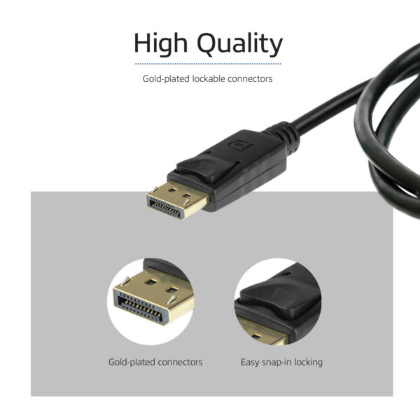 ACT DisplayPort 1.4 kabel 8K, 2m - Afbeelding 4