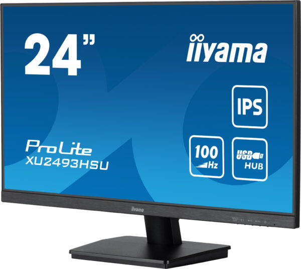 iiyama ProLite XU2493HSU-B7 computer monitor 60,5 cm (23.8") 1920 x 1080 Pixels Full HD LED Zwart - Afbeelding 3