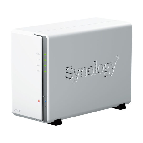 Synology DiskStation DS223J data-opslag-server NAS Desktop Realtek RTD1619B 1 GB DDR4 DiskStation Manager Wit - Afbeelding 2