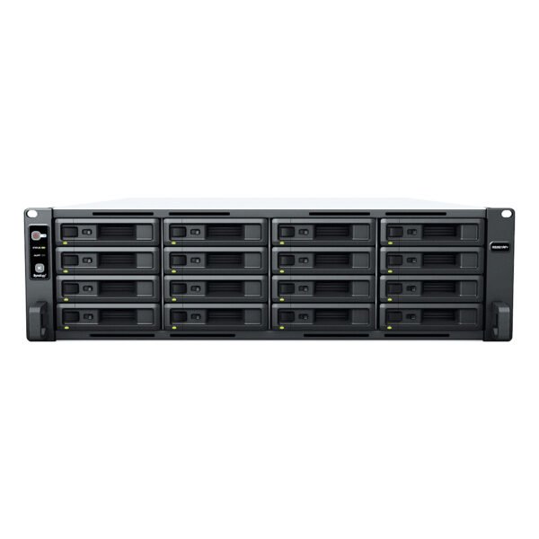 Synology RackStation RS2821RP+ data-opslag-server NAS Rack (3U) Ryzen Embedded V1500B 4 GB DDR4 0 TB DiskStation Manager Zwart