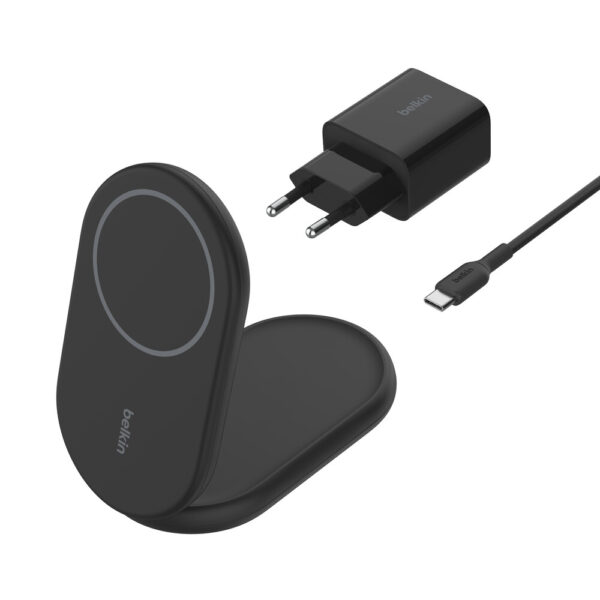 Belkin BoostCharge Hoofdtelefoons, Smartphone Zwart USB Draadloos opladen Snel opladen Binnen - Afbeelding 2