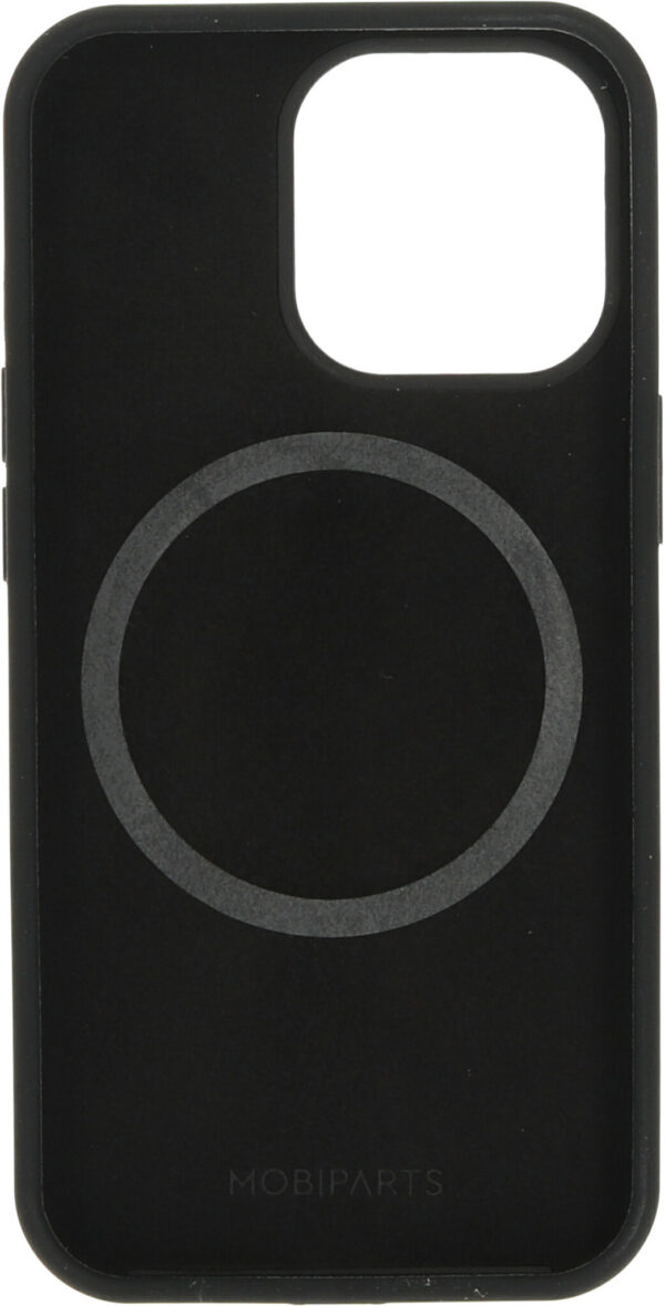 Mobiparts Silicone Cover Apple iPhone 13 Pro Black (Magsafe Compatible) - Afbeelding 5