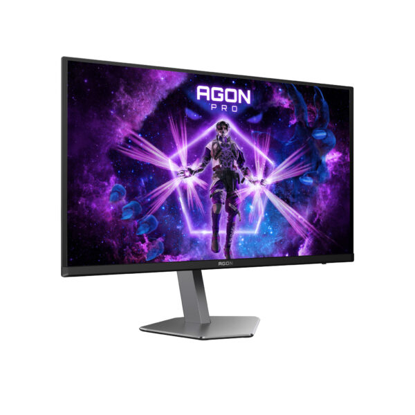 AOC AGON PRO AG276QZD2 computer monitor 67,8 cm (26.7") 2560 x 1440 Pixels Quad HD QD-OLED Grijs - Afbeelding 4