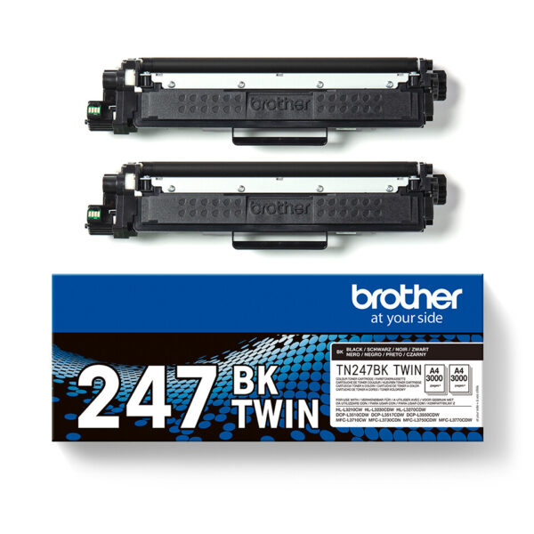 Brother TN-247BKTWIN tonercartridge 2 stuk(s) Origineel Zwart - Afbeelding 4