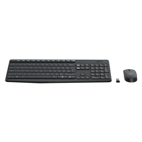 Logitech MK235 Wireless Keyboard and Mouse Combo Normaal formaat. Duurzaam. Eenvoudig. - Afbeelding 2