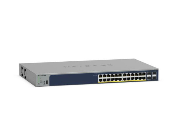 NETGEAR GS728TPP Managed L2/L3/L4 Gigabit Ethernet (10/100/1000) Power over Ethernet (PoE) Grijs - Afbeelding 3