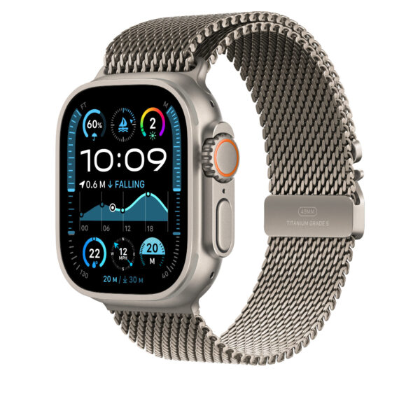 Apple MXKD3ZM/A slimme draagbare accessoire Band Titanium - Afbeelding 2