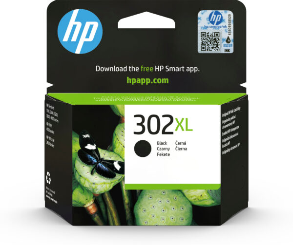 HP 302XL originele high-capacity zwarte inktcartridge