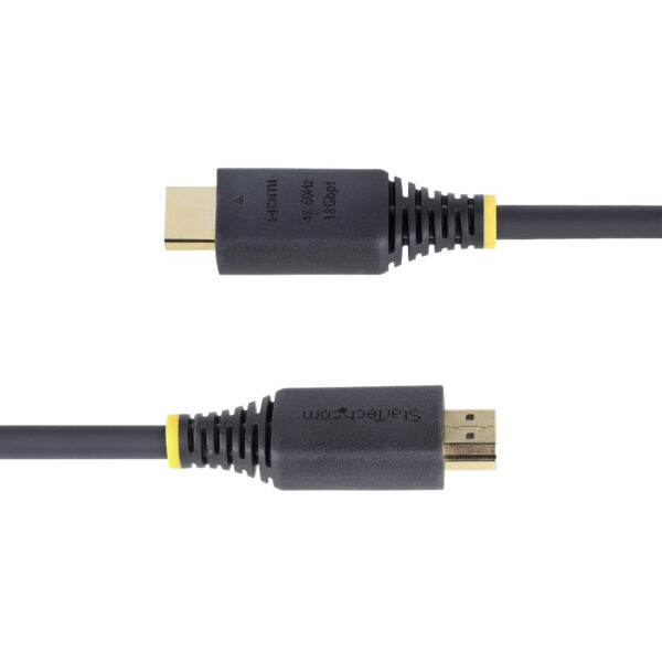 StarTech.com 1m Premium Gecertificeerde High Speed HDMI Kabel, 4K 60Hz/1440p 144Hz, HDR10/HDCP 2.2/ARC, 18Gbps, UHD HDMI 2.0 Kab - Afbeelding 4