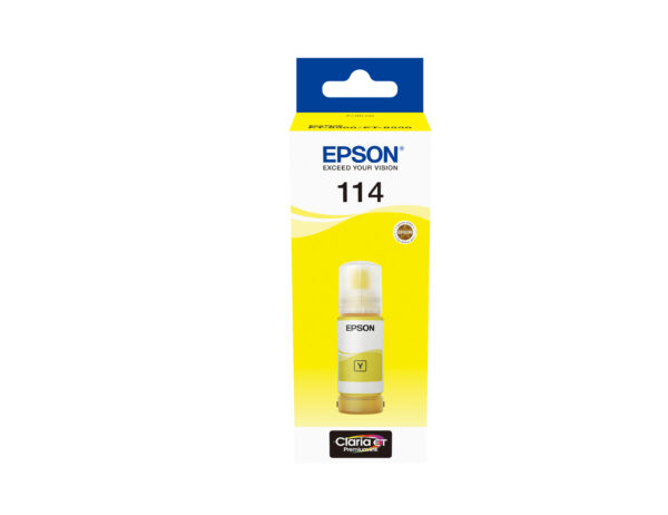 Epson 114 EcoTank Yellow ink bottle