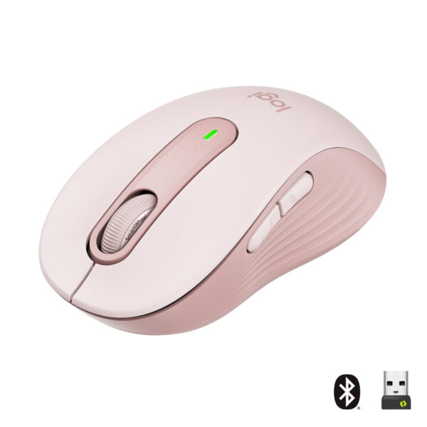 Logitech Signature M650 Draadloze Muis - Voor kleine tot middelgrote handen, 2 jaar batterijduur, stil klikken, aanpasbare zijkn