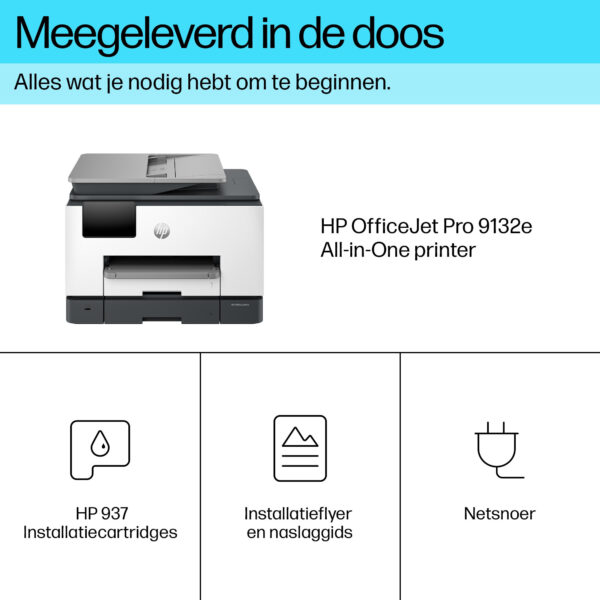 HP OfficeJet Pro 9132e All-in-One printer - Afbeelding 13