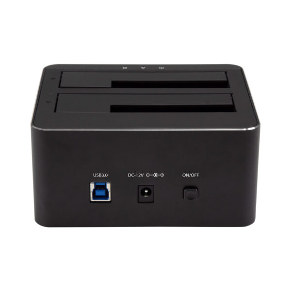 StarTech.com Dual-bay SATA HDD docking station voor 2 x 2.5/3.5" SATA SSDs/HDDs USB 3.0 - Afbeelding 2