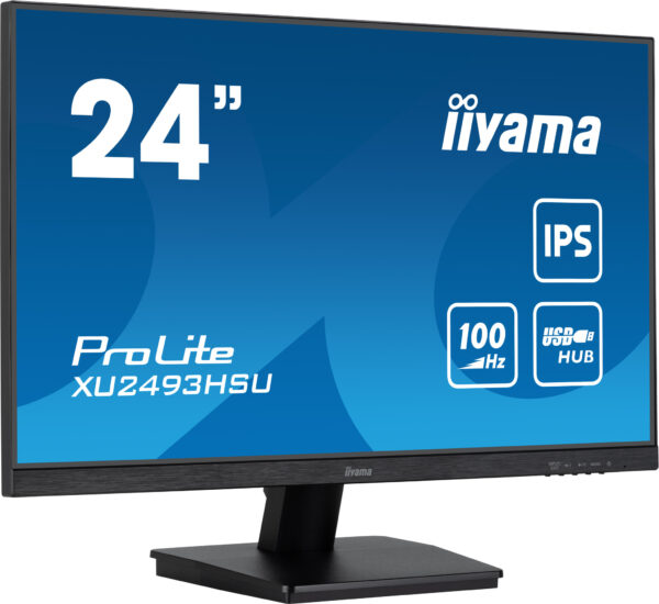 iiyama ProLite XU2493HSU-B7 computer monitor 60,5 cm (23.8") 1920 x 1080 Pixels Full HD LED Zwart