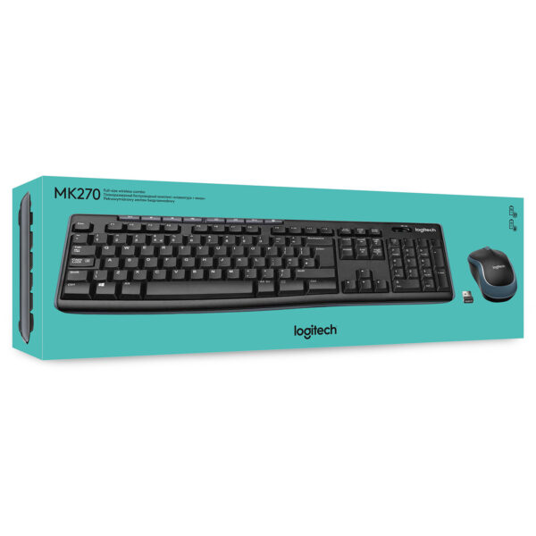 Logitech Wireless Combo MK270 Betrouwbare draadloze combinatie - Afbeelding 8