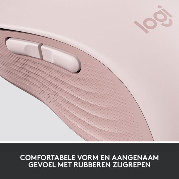 Logitech Signature M650 Draadloze Muis - Voor kleine tot middelgrote handen, 2 jaar batterijduur, stil klikken, aanpasbare zijkn - Afbeelding 12