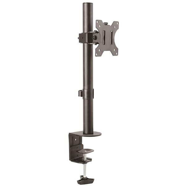 StarTech.com Monitor Arm voor VESA Scherm tot 34" (8kg), Monitorsteun met Verticale Arm voor Enkel Scherm, Verstelbare Hoogte, E