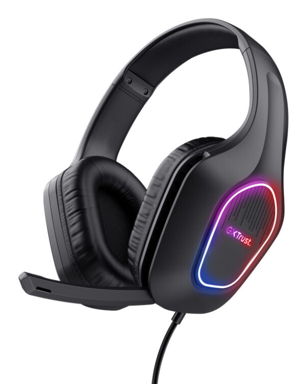 Trust GXT 416 ZIROX Headset Bedraad Hoofdband Gamen USB Type-A Zwart