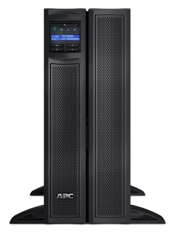 APC Smart-UPS X SMX2200HVNC - 2200VA, 8x C13, 2x C19 uitgang, USB, uitbreidbare runtime, short depth, NMC - Afbeelding 2