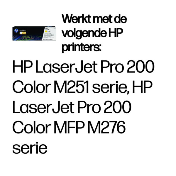 HP 131A originele gele LaserJet tonercartridge - Afbeelding 8