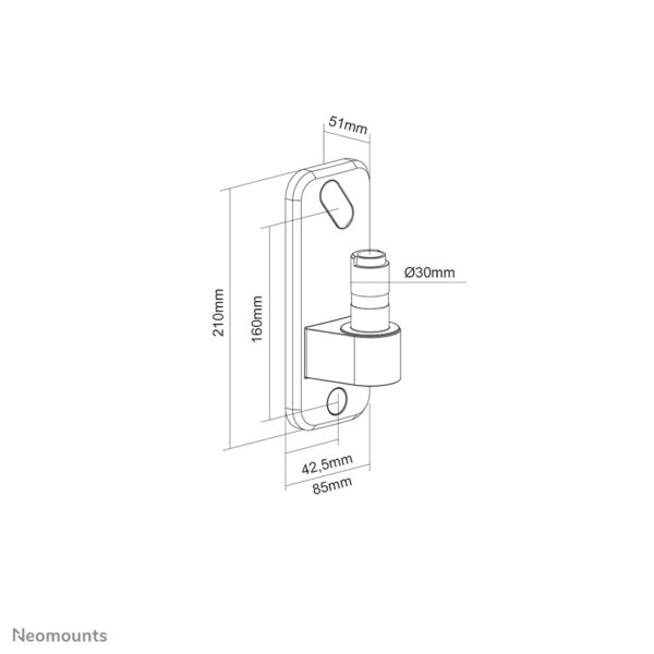 Neomounts muuradapter - Afbeelding 17