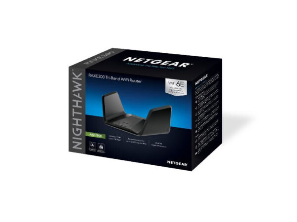 NETGEAR Nighthawk RAXE300 draadloze router Gigabit Ethernet Tri-band (2.4 GHz / 5 GHz / 5 GHz) Zwart - Afbeelding 4