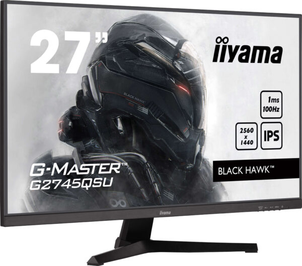 iiyama G-MASTER G2745QSU-B2 computer monitor 68,6 cm (27") 2560 x 1440 Pixels Wide Quad HD LED Zwart - Afbeelding 2