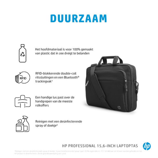 HP Professional 15,6-inch laptoptas - Afbeelding 5