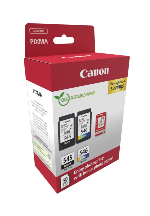 Canon 8287B008 inktcartridge 2 stuk(s) Origineel Zwart, Cyaan, Magenta, Geel - Afbeelding 2