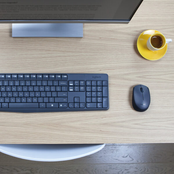 Logitech MK235 Wireless Keyboard and Mouse Combo Normaal formaat. Duurzaam. Eenvoudig. - Afbeelding 9