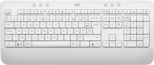 Logitech Signature K650 toetsenbord Kantoor Bluetooth AZERTY Frans Wit