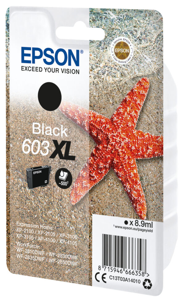 Epson Singlepack Black 603XL Ink - Afbeelding 2