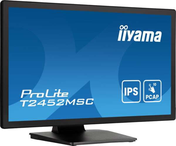 iiyama ProLite T2452MSC-B1AG computer monitor 60,5 cm (23.8") 1920 x 1080 Pixels Full HD LED Touchscreen Zwart - Afbeelding 4