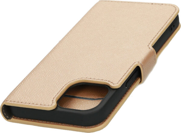 Mobiparts Saffiano Wallet Case Apple iPhone 13 Copper - Afbeelding 8