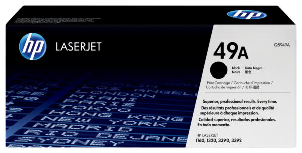 HP 49A originele zwarte LaserJet tonercartridge