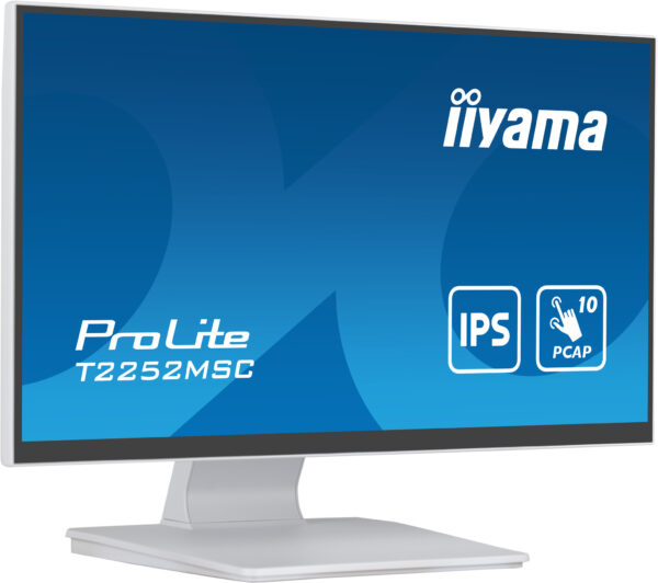 iiyama ProLite T2252MSC-W2 computer monitor 54,6 cm (21.5") 1920 x 1080 Pixels Full HD LCD Touchscreen Tafel Wit - Afbeelding 13