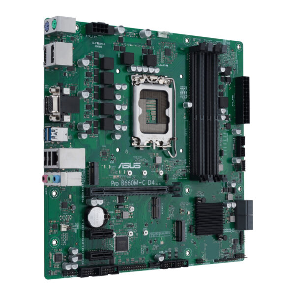 ASUS PRO B660M-C D4-CSM Intel B660 LGA 1700 micro ATX - Afbeelding 2