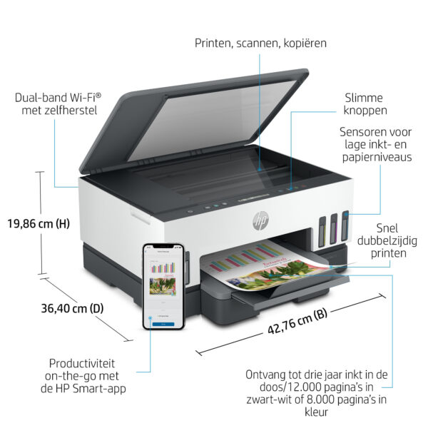 HP Smart Tank 7005 All-in-One - Afbeelding 2