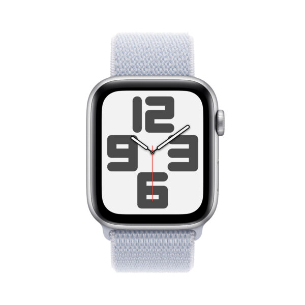 Apple Watch SE OLED 44 mm Digitaal 368 x 448 Pixels Touchscreen 4G Zilver Wifi GPS - Afbeelding 2