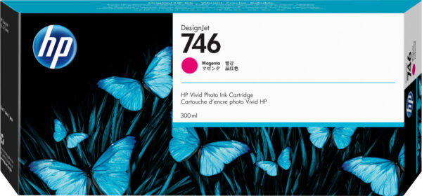 HP 746 magenta DesignJet inktcartridge, 300 ml